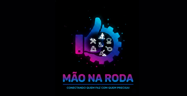 Logo Mão na Roda
